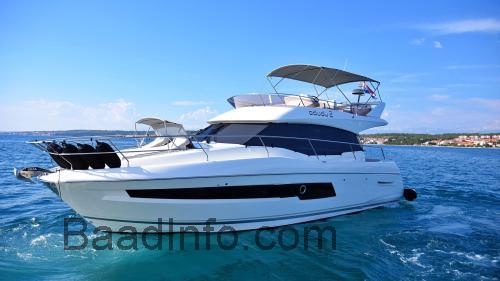 Prestige 460 Yacht tekniske specifikationer og anmeldelser